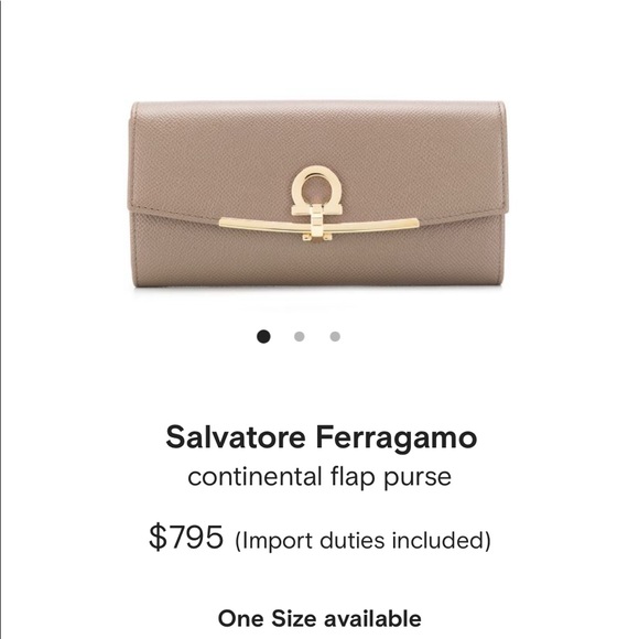 Brand new Salvador Ferragamo long wallet with ID card holder. - Picture 2 of 7